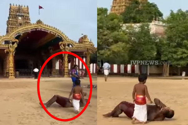 நல்லூர் கந்தன் ஆலயத்தில் நெகிழவைத்த சிறுவன்! | The Amazing Boy At The Nallur Kandaswamy Temple