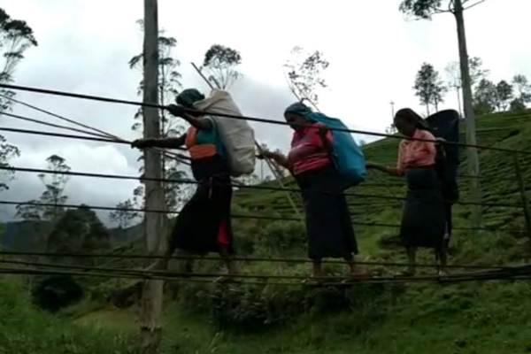 உயிரை பணயம் வைத்து கம்பிகள் மீது நடக்கும் மக்கள்; கண்டுகொள்வார்களா அதிகாரிகள்? | People Walk On Wires To Keep The Journey Of Life உயிரை பணயம் வைத்து கம்பிகள் மீது நடக்கும் மக்கள்; கண்டுகொள்வார்களா அதிகாரிகள்? | People Walk On Wires To Keep The Journey Of Life