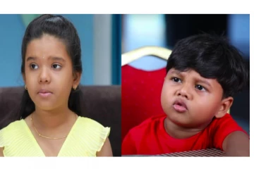 பாரதி கண்ணம்மா சீரியலில் வரும் குட்டி பொண்ணு  ஹேமாவா இது? சுட்டிப்பையன் கண்ணனுடன் போட்ட க்யூட் டான்ஸ்!