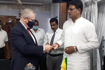 இலங்கைக்கான அவுஸ்திரேலிய உயர்ஸ்தானிகர் யாழ். மாநகர முதல்வரை சந்தித்தார் (Video)