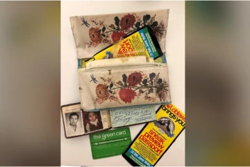 காணாமல் போன பணப்பை 40 ஆண்டுகளின் பின்னர் கண்டுபிடிப்பு