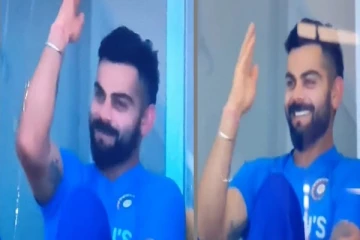 டிரஸ்ஸிங் ரூமில் நடனமாடிய கோலி! குதூகலப்படுத்திய ரிஷப் பண்ட்