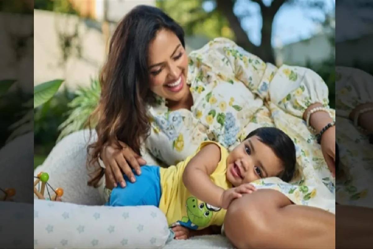 மகனின் பிறந்தநாளை அசத்தலாக கொண்டாடிய நடிகை அமலாபால்... வைரலாகும் வீடியோ! | Actress Amala Paul Son Birthday Video Viral