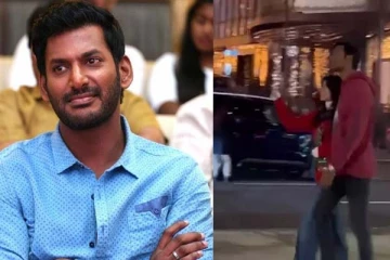 அமெரிக்காவில் இளம் பெண்ணுடன் ஒளிந்து ஓடிய விஷால் - வைரலாகும் வீடியோ