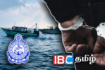 யாழ். கடற்பரப்பில் கடற்படையிடம் சிக்கிய இருவர் கைது