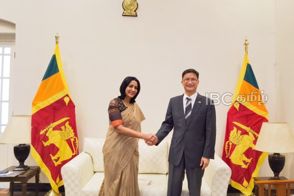 வெளிவிவகார அமைச்சின் செயலாளரை சந்தித்த சீன தூதுவர்! | Sri Lanka Chinese Embassy Meetting வெளிவிவகார அமைச்சின் செயலாளரை சந்தித்த சீன தூதுவர்! | Sri Lanka Chinese Embassy Meetting