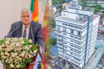 யாழ் பல்கலைக்கழக மருத்துவ பீடத்திற்கான புதிய கட்டடத்தை திறந்து வைத்தார் அதிபர் ரணில்