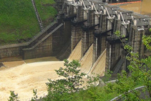 மேல் கொத்மலை நீர்த்தேக்கத்தின் வான் கதவு திறப்பு.. | Opening Sluice Gate Of The Upper Kotmale Reservoir மேல் கொத்மலை நீர்த்தேக்கத்தின் வான் கதவு திறப்பு.. | Opening Sluice Gate Of The Upper Kotmale Reservoir