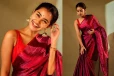 ஸ்லீவ்லெஸ் புடவையில் நடிகை அனுபமா பரமேஸ்வரன்.. அழகிய புகைப்படங்கள்