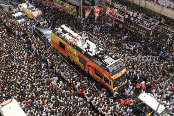 விஜய் மீது வழக்கு, வருத்தம் கூட தெரிவிக்காதது ஏன்.. கரூர் சம்பவம் பற்றி நீதிபதி காட்டம் | Karur Stampede Case Judge Remarks About Vijay