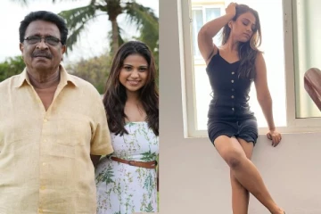 நடிகர் லிவிங்ஸ்டன் மகளா இப்படி.. ஷார்ட் உடையில் தாராள கவர்ச்சி