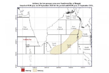 පැයකට පෙර ලංකාවටම දැනුවත් කිරීමක් - අද හෙට සහ අනිද්දා වෙන්න යන දේ - බෙංගාල බොක්ක මුහුදු ප්‍රදේශයේදී ගැඹුරු පීඩන අවපාතයක්