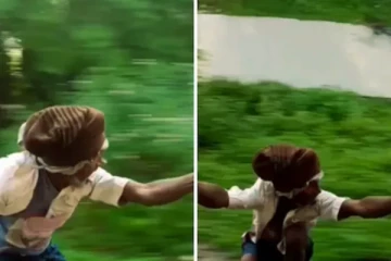 Viral Video:இந்த வயதில் இது தேவையா! ஓடும் ரயிலில் முதியவர் செய்த செயலை பாருங்க