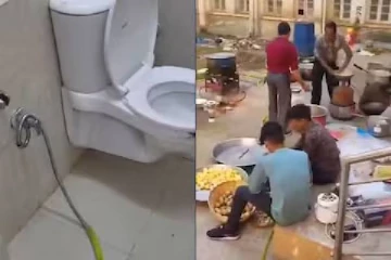 டாக்டர்களுக்கு உணவு தயாரிக்க டாய்லெட் நீரை பயன்படுத்திய கொடுமை - ஷாக் வீடியோ!