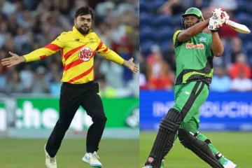 ஒரே ஓவரில் 5 சிக்ஸர்! ருத்ர தாண்டவமாடிய பொல்லார்டு..மிரண்டுபோன ரஷீத் கான்(வீடியோ)