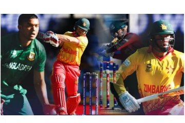 T20 உலக கோப்பை - 3 ரன்கள் வித்தியாசத்தில் ஜிம்பாப்வேயை வீழ்த்தி வங்காளதேசம் த்ரில் வெற்றி...!