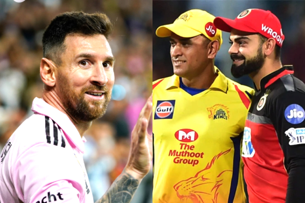 Lionel Messi Wankhede cricket match, Messi India tour 2025, Messi vs Kohli Dhoni exhibition match, Messi cricket match Mumbai, Messi Wankhede Stadium 14 December, Messi India promotional tour, Indian cricketers vs Messi, Messi Tendulkar Dhoni Kohli match, lionel messi cricket match in india