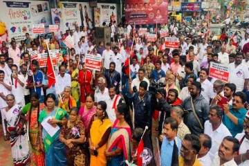 அனுமதியின்றி 33 இடங்களில் போராட்டம் - அதிமுகவினர் மீது வழக்குப்பதிவு