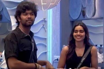 பிக்பாஸில் இருந்து வெளியேறுவதற்கு முன் விஷாலுக்கு பரிசு கொடுத்த தர்ஷிகா.. என்ன கொடுத்தார் தெரியுமா?