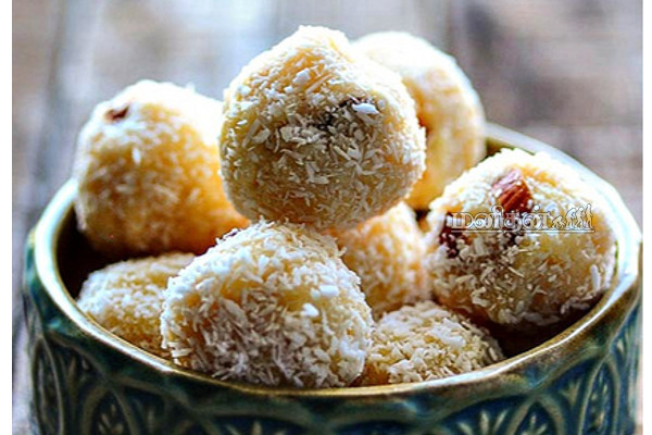 தித்திக்கும் சுவையில் தேங்காய் லட்டு...வெறும் 10 நிமிடத்தில் செய்யலாம்! | Coconut Ladoo Recipe