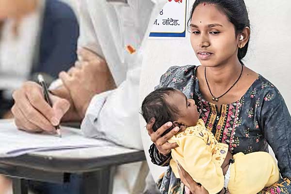 குழந்தை பிறந்த 2 நாளில் தேர்வு எழுத வந்த பெண்... இணையத்தில் வைரலாகும் புகைப்படம் | Woman Baby Delivery After 2 Day Write Public Exam