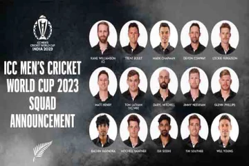 உலக கிண்ண நியூசிலாந்து அணி அறிவிப்பு: வெளியாகிய நெகிழ்ச்சி காணொளி