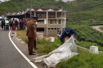 ආසියානු කුසලානය බලන්න නවාතැන්පොළට යමින් සිටි තරුණයෙකුට මහමගදී දිවි අහිමිවෙයි. (PHOTOS)