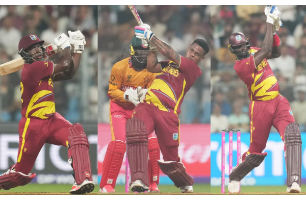 most sixes by wi vs zim t20 wc