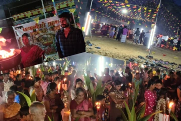 அச்சுறுத்தல்களுக்கு மத்தியிலும் அம்பலவன்பொக்கனையில் சிறப்புற நடைபெற்ற மாவீரர் நாள் நிகழ்வுகள்(Photos)