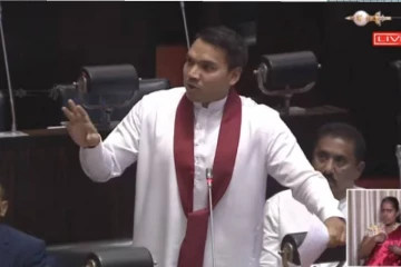 ''ප්ලග් ගලවපු අයම තනතුරුවල වාඩි කළාම විදුලිය කැපෙනවා තමයි ''-නාමල් රාජපක්ෂගෙන් පාර්ලිමේන්තුවේදී ආණ්ඩුවට සැර ප්‍රහාරයක්