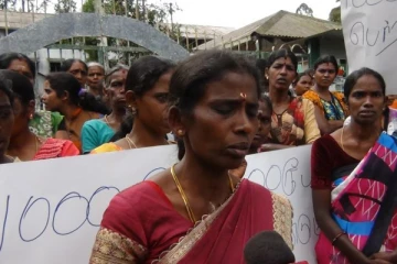 ஒடுக்கப்படும் தோட்டத் தொழிலாளர்கள்! மஸ்கெலியாவில் கவனயீர்ப்பு போராட்டம் (Photos)