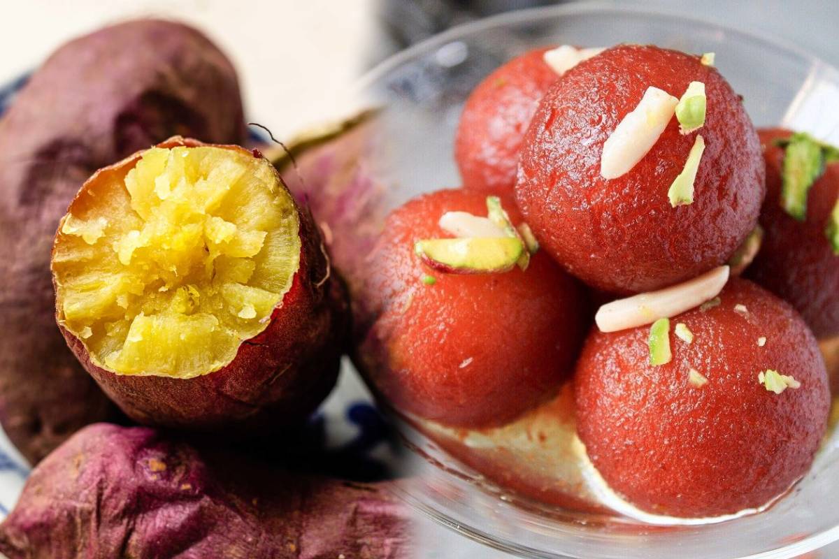 தித்திக்கும் சர்க்கரைவள்ளி கிழங்கு குலாப் ஜாமுன்.., எப்படி செய்வது? | Gulab Jamun Recipe In Tamil தித்திக்கும் சர்க்கரைவள்ளி கிழங்கு குலாப் ஜாமுன்.., எப்படி செய்வது? | Gulab Jamun Recipe In Tamil