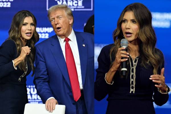 Kristi Noem/Donald Trump