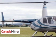 கனடா மாகாணம் ஒன்றில் இடம்பெற்ற ஹெலிகொப்டர் விபத்து: நால்வருக்கு நேர்ந்த பரிதாபம்