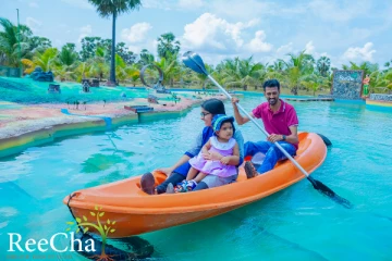 குதூகலத்திற்கு குறைவில்லை....உள்ளூர்வாசிகளை மட்டுமன்றி வெளிநாட்டவர்களையும் ஈர்க்கும் Reecha Organic Farm!(Video)