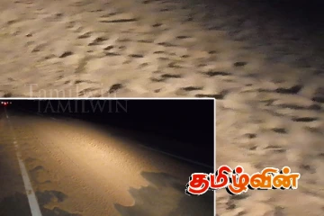 யாழ். வடமராட்சி வீதியில் விபத்து அபாயம்: அதிகாரிகளின் அசமந்த போக்கு..!