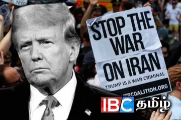 தொடரும் போர் பதற்றம் : ட்ரம்புக்கு எதிராக அமெரிக்காவில் போராட்டம்