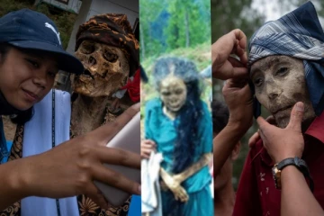 වළ දාපු මිනී ගොඩ අරන්, මේකප් කරලා, කසාද බන්ඳලා..සමාජ මාධ්ය කැළඹූ සිදුවීම මෙන්න.(PHOTOS)