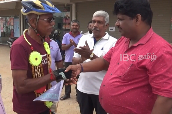 யாழில் இருந்து மட்டு நோக்கிய துவிச்சக்கர வண்டி பயணம் | Cycling Trip From Batticaloa To Jaffna