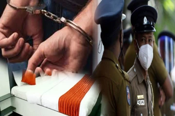 தென்னிலங்கையில் உள்ள விடுதியொன்றில் மர்ம பொருளுடன் பெண்கள் உட்பட இருவர் கைது