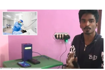 கொரோனாவால் பாதிக்கப்பட்டு தனிமையில் இருப்பவர்கள் காப்பாற்ற... தமிழன் கண்டுபிடித்த அலாரம்: குவியும் வாழ்த்துக்கள்