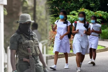 பாடசாலைகளுக்கு அருகில் புலனாய்வு பிரிவினர் குவிப்பு