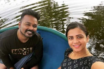 தொகுப்பாளினி மணிமேகலை தனது கணவருடன் எடுத்த அழகிய புகைப்படங்கள்