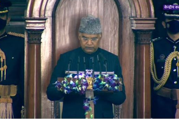 “திருவள்ளுவரின் கற்க கசடற எனும் குறளுக்கு இணங்க...” - பட்ஜெட் தொடரில் குடியரசுத் தலைவர் ராம்நாத் கோவிந்த் உரை - தமிழ்நாடு