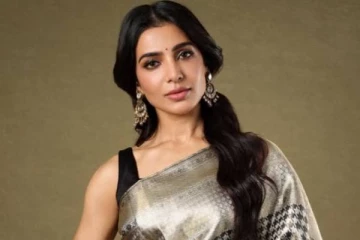 லட்சணமாக புடவையின் அழகில் மயக்கும் சமந்தாவின் லேட்டஸ்ட் புகைப்படங்கள்