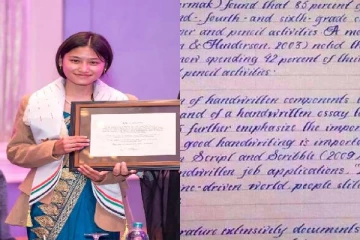 உலகின் மிக அழகான கையெழுத்து கொண்ட பெண் யார்? அவர் எந்த நாட்டைச் சேர்ந்தவர்