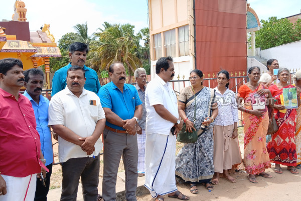 கிளிநொச்சி கவனயீர்ப்பு போராட்டம் - பன்னாட்டு சமூகத்தின் கவனத்திற்கு கொண்டுவரப்பட்டுள்ள விடயம் | Protest In Front Of Kandaswamy Temple Kilinochchi