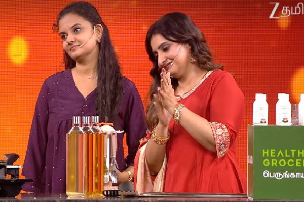 Samayal Express: பாடகி சைந்தவியின் பாடலுக்கு ஷாலின் சோயா கொடுத்த ரியாக்ஷன்! | Samayal Express Season 2 Singer Sainthavi Video Samayal Express: பாடகி சைந்தவியின் பாடலுக்கு ஷாலின் சோயா கொடுத்த ரியாக்ஷன்! | Samayal Express Season 2 Singer Sainthavi Video