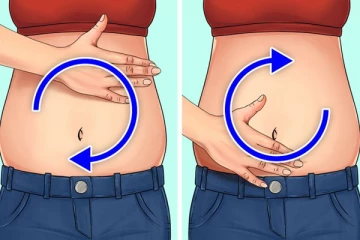 බඩ පිපුම නිසා ඉදිරියට නෙරා එන බඩ අඩු කරන ක්‍රම.