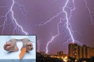 மின்னல் தாக்கியதில் 15 வயது மாணவன் பலி